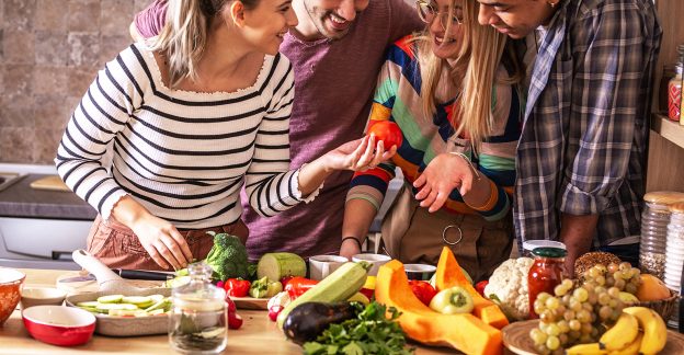 Cestas de navidad vegetarianas