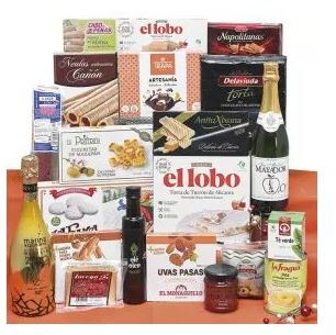 Cestas de Navidad "sin", el regalo ideal para las personas con restricciones alimentarias