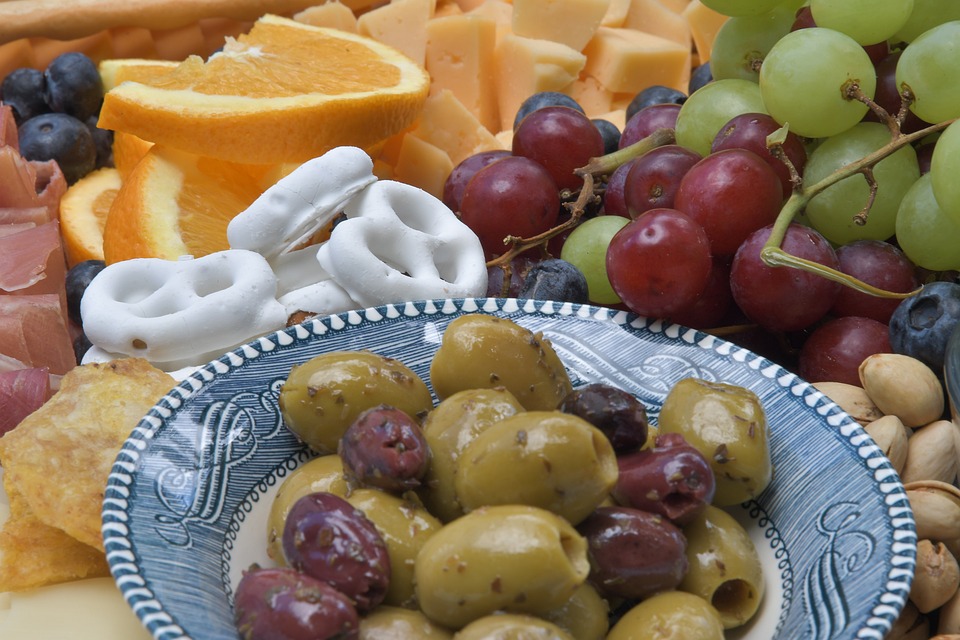 Aceitunas para acompañar tablas de quesos y embutidos