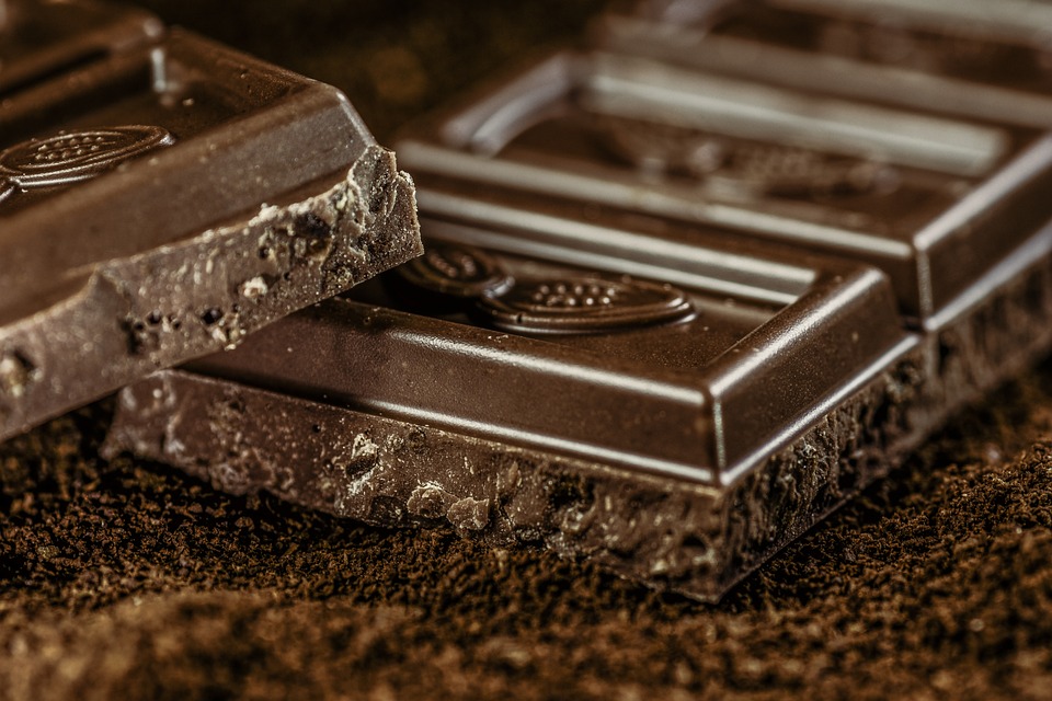 Tipos de chocolate: con negro