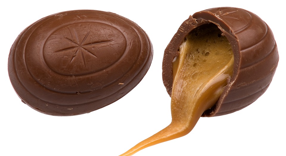 Tipos de chocolate: relleno