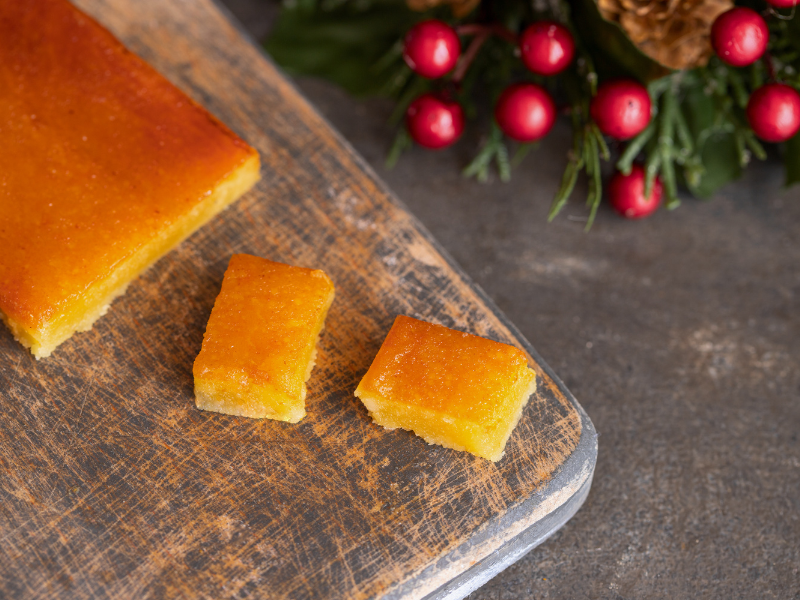 Turrón de yema quemada