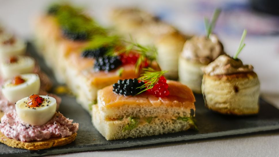 Ideas de canapés para Navidad