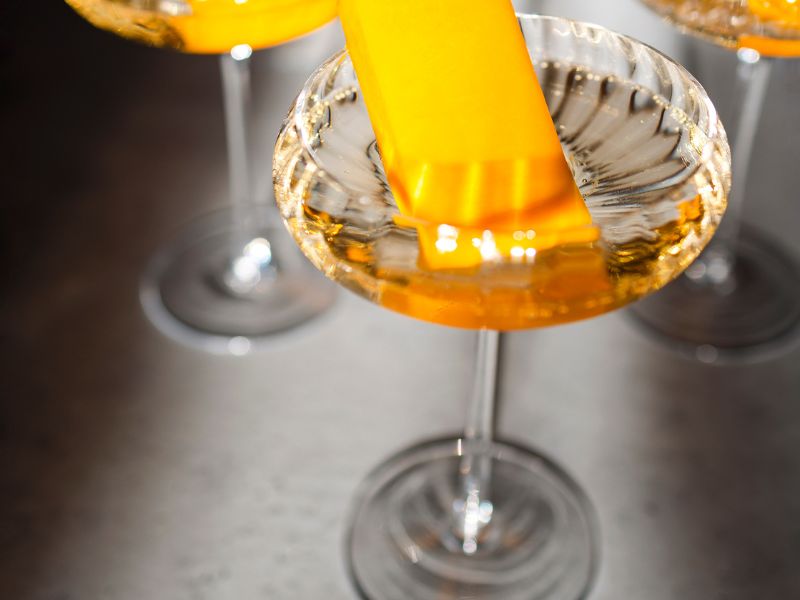 Champagne Posicle Cocktail