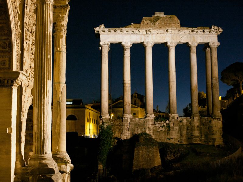 Templo Saturno en Roma