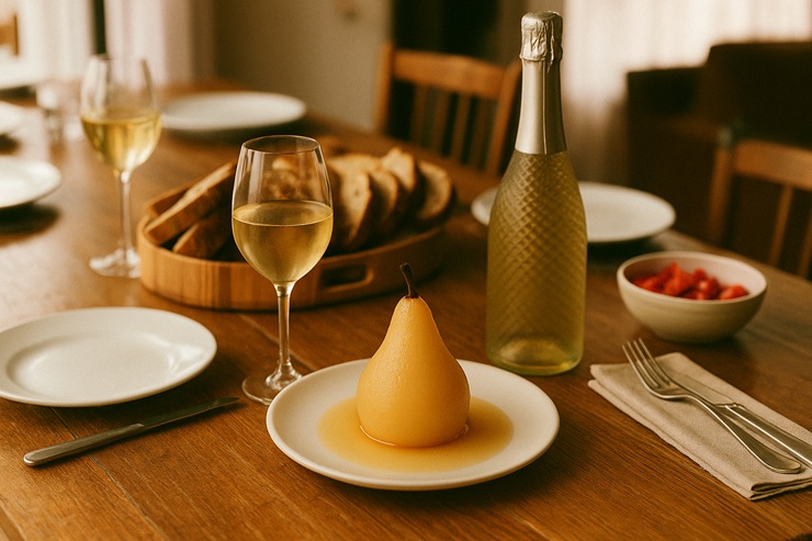 Postres con cava