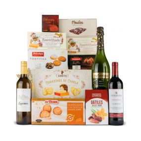 Lote de Navidad Nº 3 - Surtido de Vinos y Cava + Dulces y Paté de Sobrasada