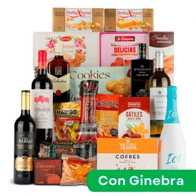 Lote Navidad Nº9 - Ginebra Botanical's y vinos + Embutido Ibérico Bellota y conservas